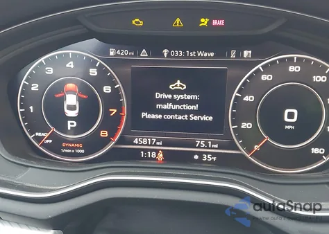 2018 Audi A5 2.0T Premium from USA, damaged, VIN WAUTNAF59JA002619
